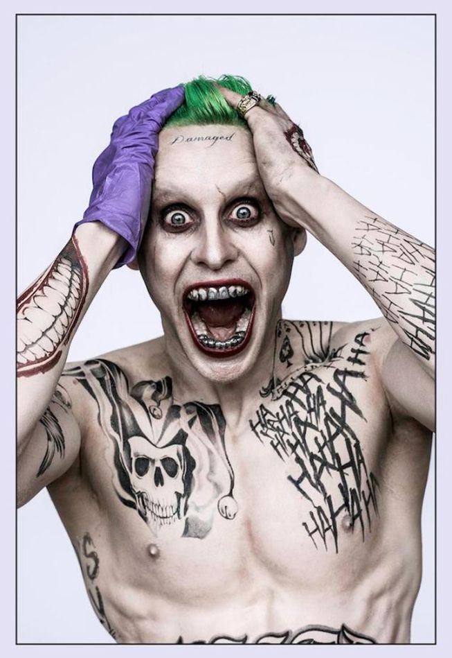Así será el nuevo Joker de Jared Leto en lo próximo de Batman