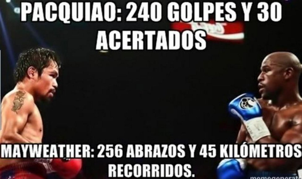 Mayweather-Pacquiao: los 'memes' más graciosos