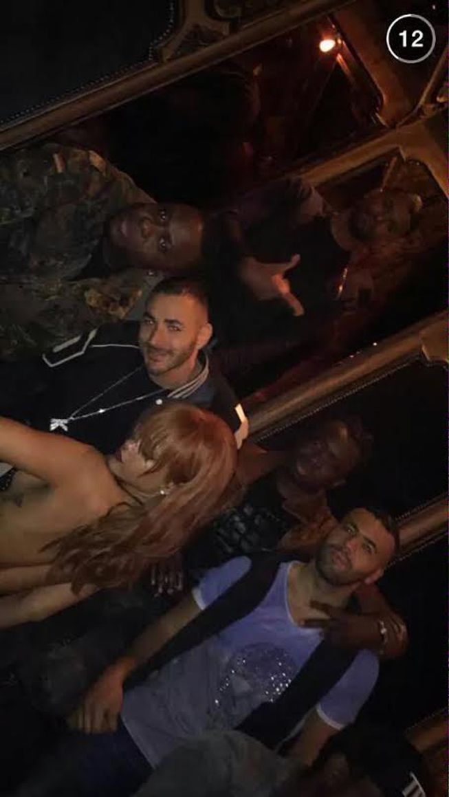 Benzemá y Rihanna se encontraron en Nueva York