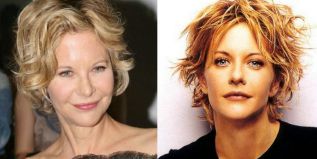Meg Ryan pasó de tener la mirada más sexy de Hollywood (derecha) al rostro inexpresivo que lució la pasada noche en Paris.