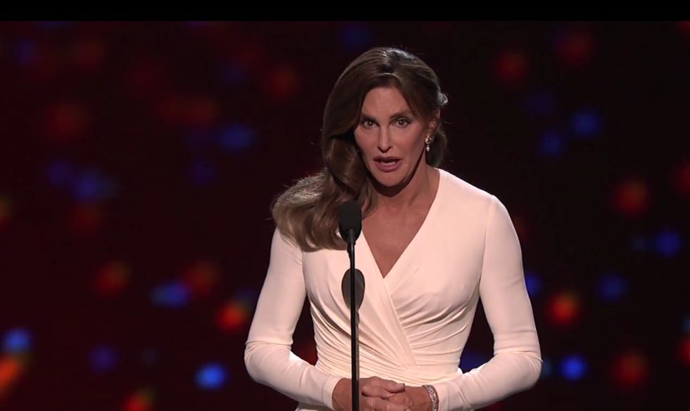 Caitlyn Jenner recibe el premio Arthur Ashe al coraje