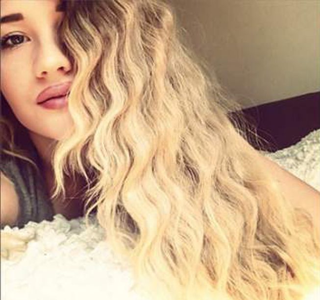 La bella Izabel Andrijanic en una captura de pantalla de su cuenta de Instagram (que permanece privada).