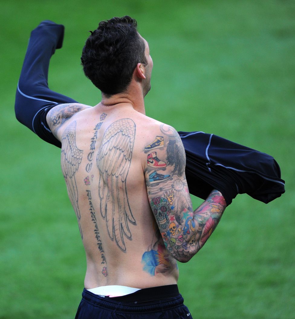 Los tatuajes más impresionantes que lucen los deportistas