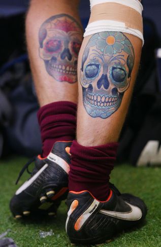 Los tatuajes más impresionantes que lucen los deportistas