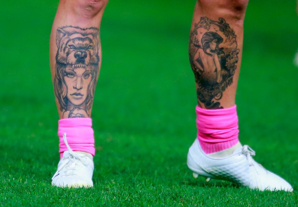 Los tatuajes más impresionantes que lucen los deportistas
