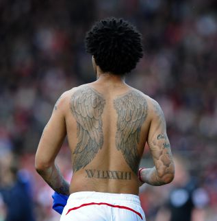 Los tatuajes más impresionantes que lucen los deportistas