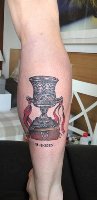 Los tatuajes más impresionantes que lucen los deportistas