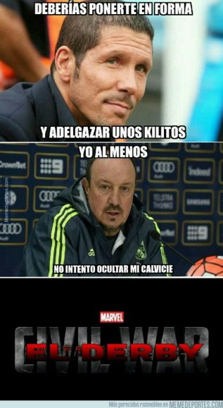 Los memes más divertidos del Atlético vs Real Madrid