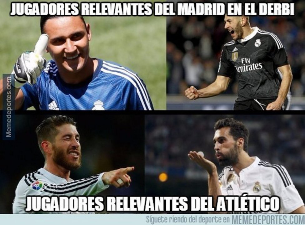 Los memes más divertidos del Atlético vs Real Madrid