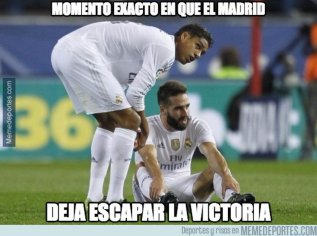 Los memes más divertidos del Atlético vs Real Madrid