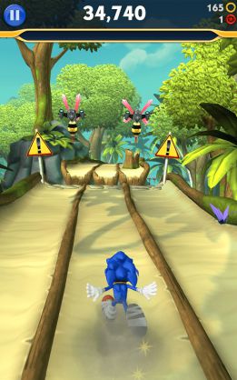 Sonic Dash 2: Sonic Boom, un juego frenético