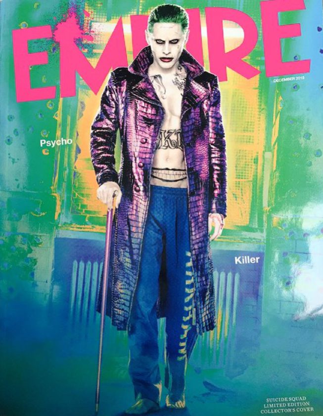 El 'Joker' de Jared Leto en portada de la revista Empire