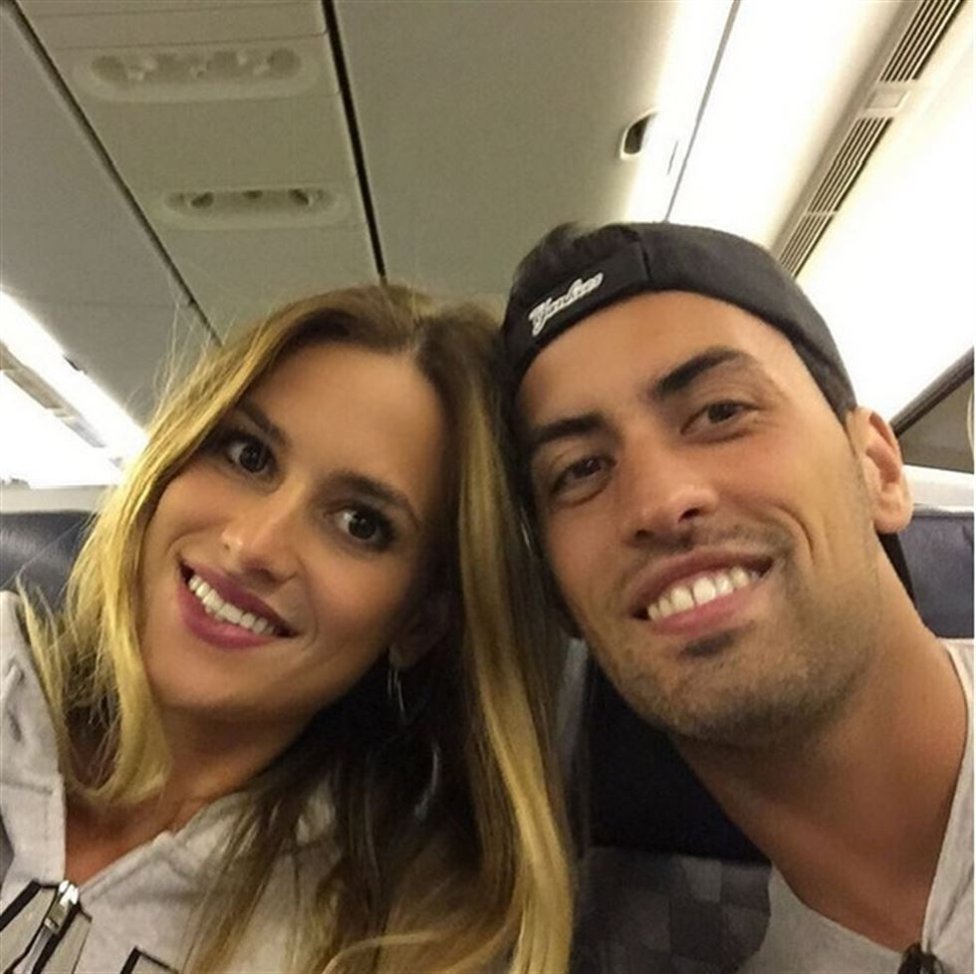 Sergio Busquets y Elena Galera son primerizos. Esperan un niño en las próximas semanas.