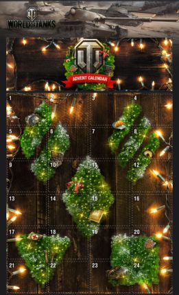 World of Tanks también tiene su calendario de Adviento