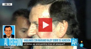 Mariano Rajoy ha hablado en directo con Ana Rosa Quintana