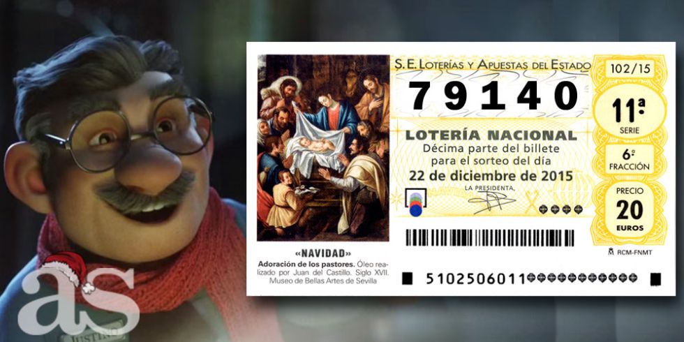 79.140, El gordo de la loteria de navidad 2015