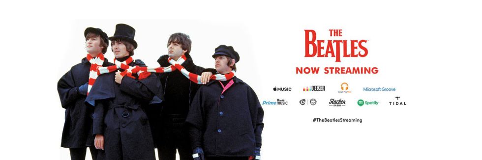 The Beatles llegan en streaming para amenizar la Navidad