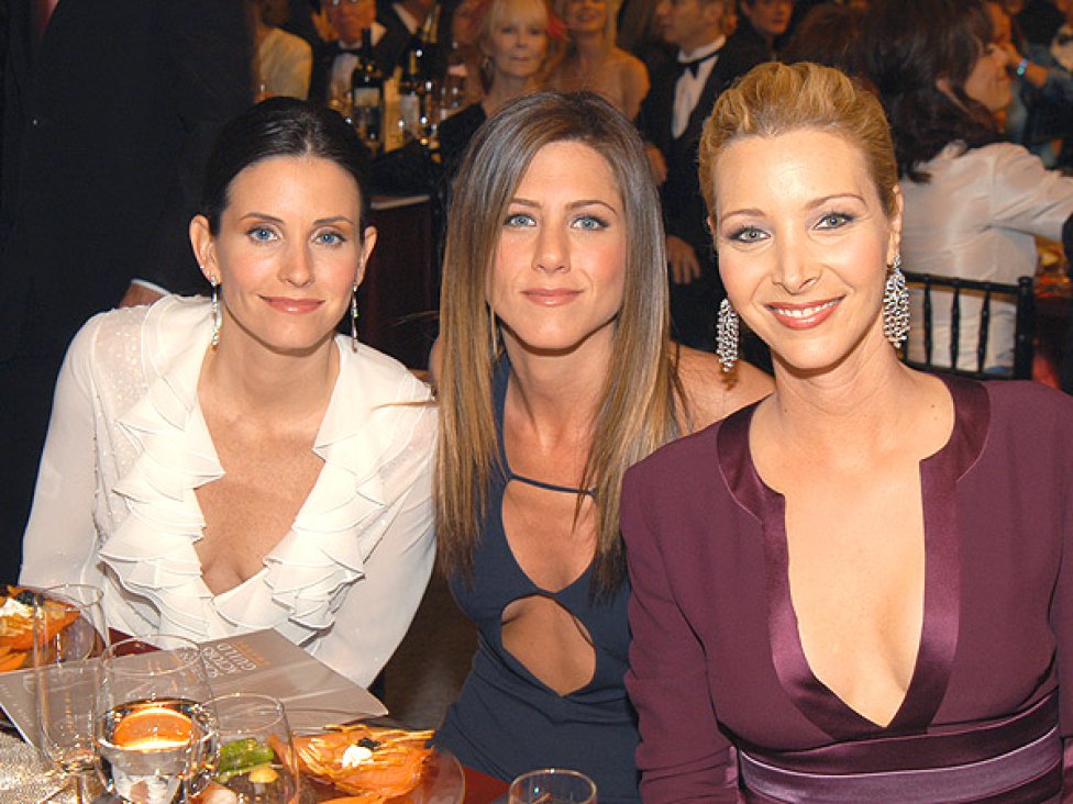 Las chicas de Friends hace unos años.