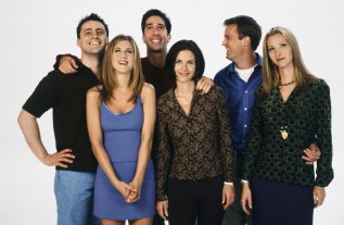 Los actores de Friends en la última temporada de la serie
