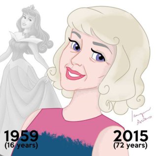Aurora, de La Bella Durmiente, tendría hoy 72 años