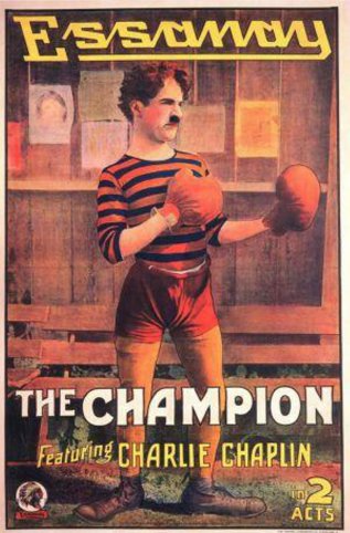 Charlot, campeón de boxeo (Charlot, boxeador) de 1915.