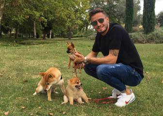 Los deportistas y sus mascotas