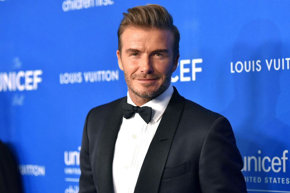 La foto de David Beckham de una niña refugiada siria en Irak