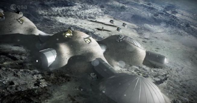 ESA revela sus planes para una "Moon Village" dentro de 20 años