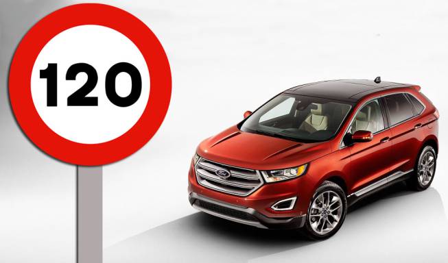 El nuevo Ford Edge leerá las señales del límite de velocidad