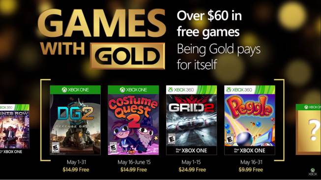 Juegos gratis para Xbox One y Xbox 360 en mayo