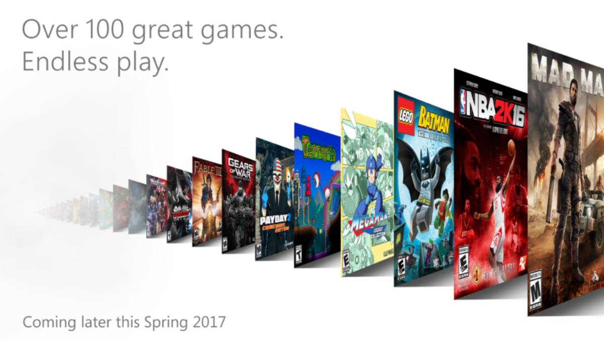 Xbox Game Pass: acceso a más de 100 juegos por 9,99€ al mes