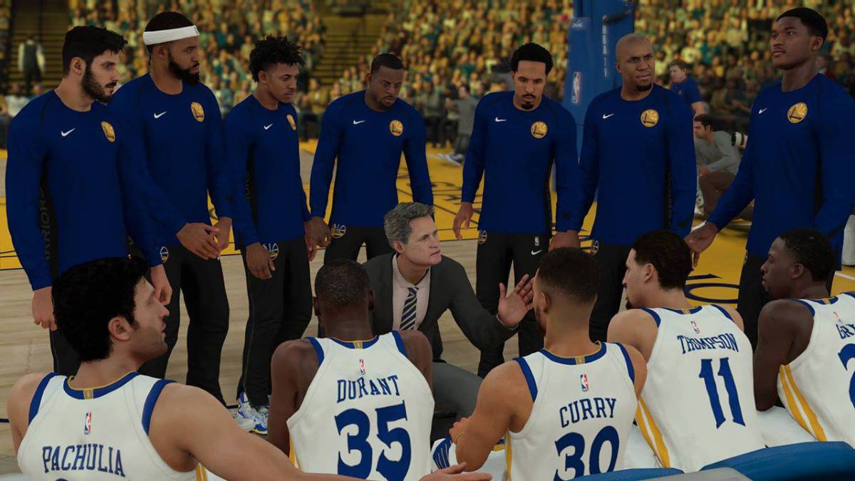 Los Warriors repetirán anillo según el NBA 2K18