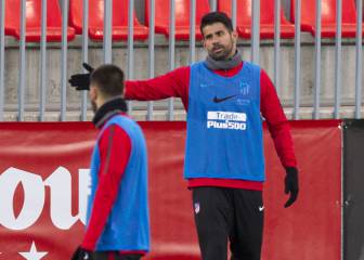 Diego Costa va a devolver al Atlético su contraataque, que aún no ha aparecido