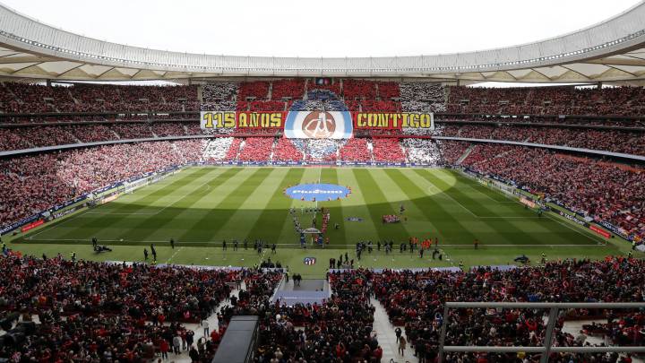 El Wanda Metropolitano cerrará un año de llenos en sus partidos