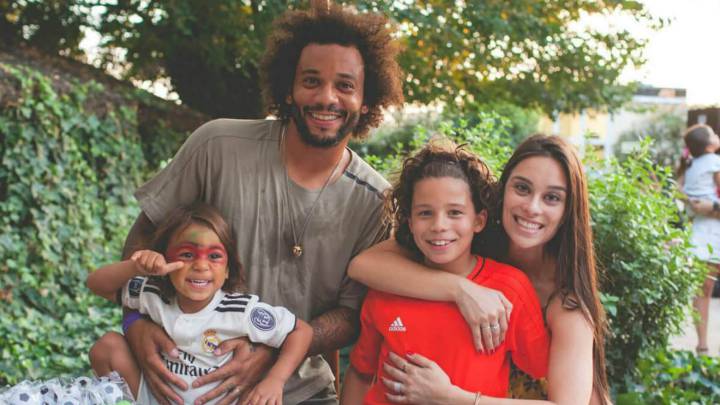 Clarice Alves, Marcelo y sus hijos.
