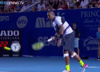 ¿Es legal el controvertido saque de cuchara de Kyrgios a Nadal?