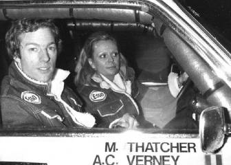 El hijo de la Thatcher se pierde en el Dakar en 1982