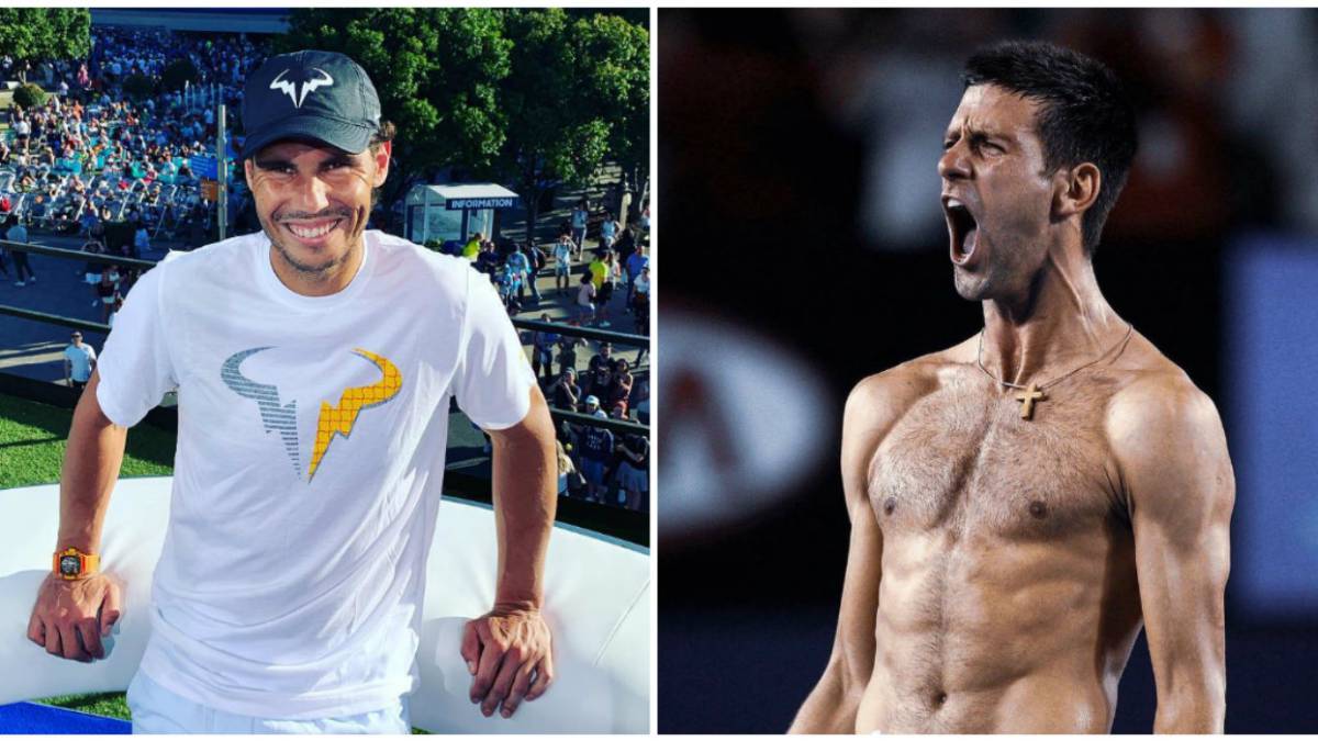 Rafael Nadal y Novak Djokovic. Dos estilos diferentes en Instagram.