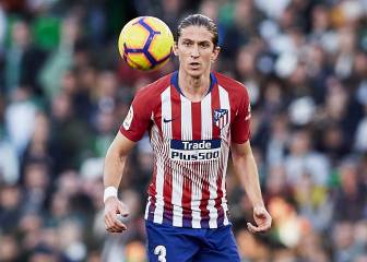 Filipe Luis le ha enseñado a Griezmann cómo hay que despedirse del Atlético