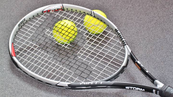 raqueta de tenis principiante