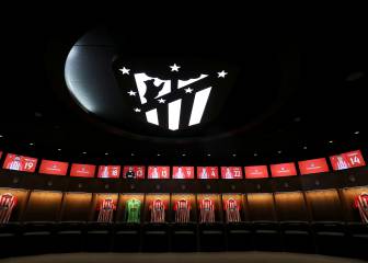 Los vestuarios del Metropolitano, los segundos mejores del mundo