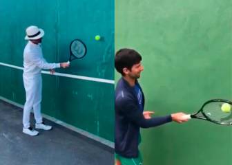 Entrena con la pared para mejorar tu tenis