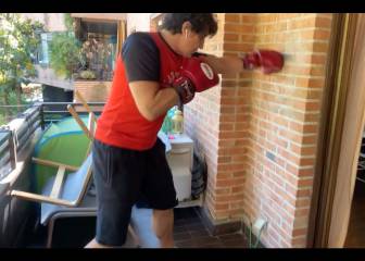 Desplazamientos hacia atrás en el boxeo