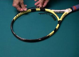 Recambia correctamente los canutillos de tu raqueta de tenis