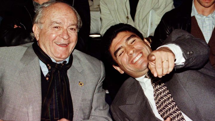 El día que Di Stéfano hizo de ojeador para Maradona