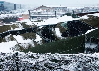 Cómo han afectado las nevadas a los clubes de pádel
