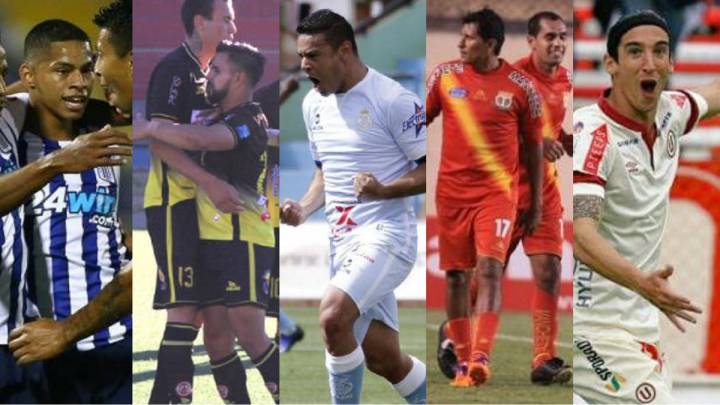 Equipos candidatos a salir campeón en el Tornero Apertura peruano.