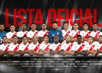 Lista de jugadores de la Selección peruana para el Mundial 2018