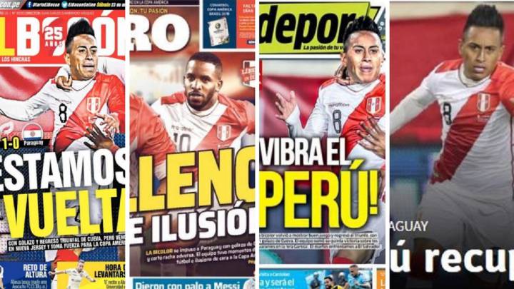 La prensa coincide en la misma ilusión: "Perú está de vuelta"