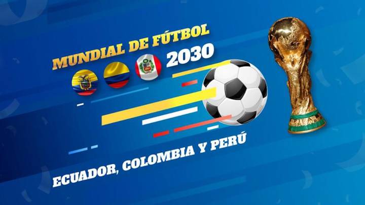Colombia postulará para organizar el Mundial 2030 con Perú y Ecuador